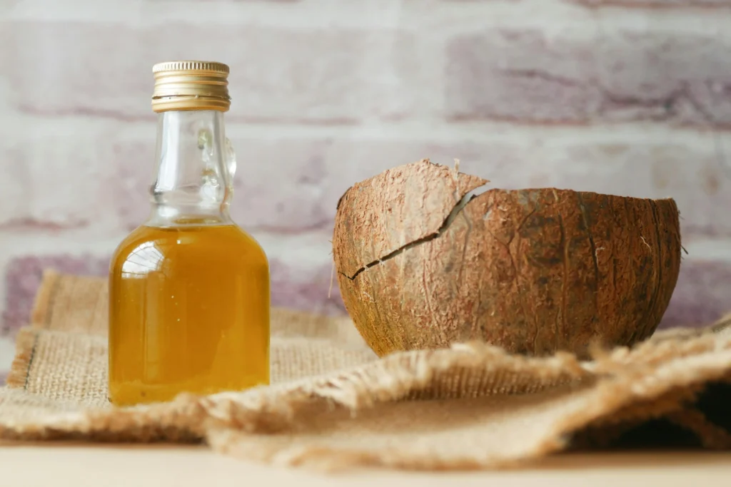 Coconut Oil Mask for Wavy Hair