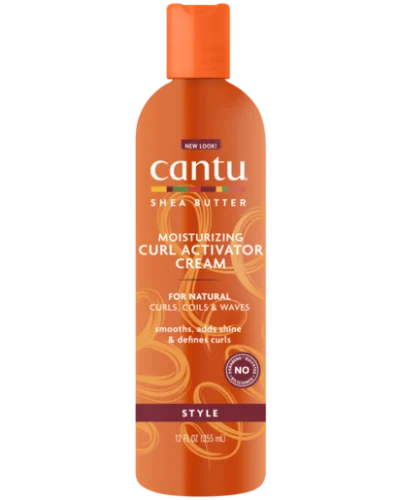 Cantu Shea Butter for Natural Hair Moisturizing Curl Activator Cream for Wavy Hair